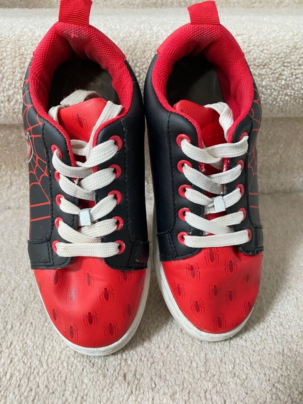 Marvel Spiderman Shoes Size 1  Pj's  Evan and Andy Rain Jacket